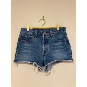 Levi’s Women’s 501 High-Rise Denim Shorts - Size 28